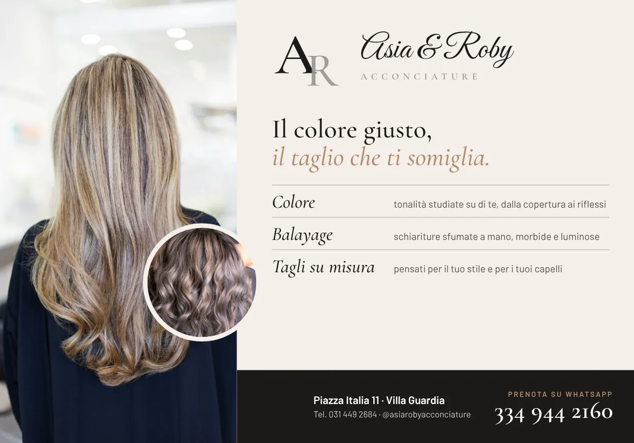 Pubblicità di Asia & Roby Acconciature