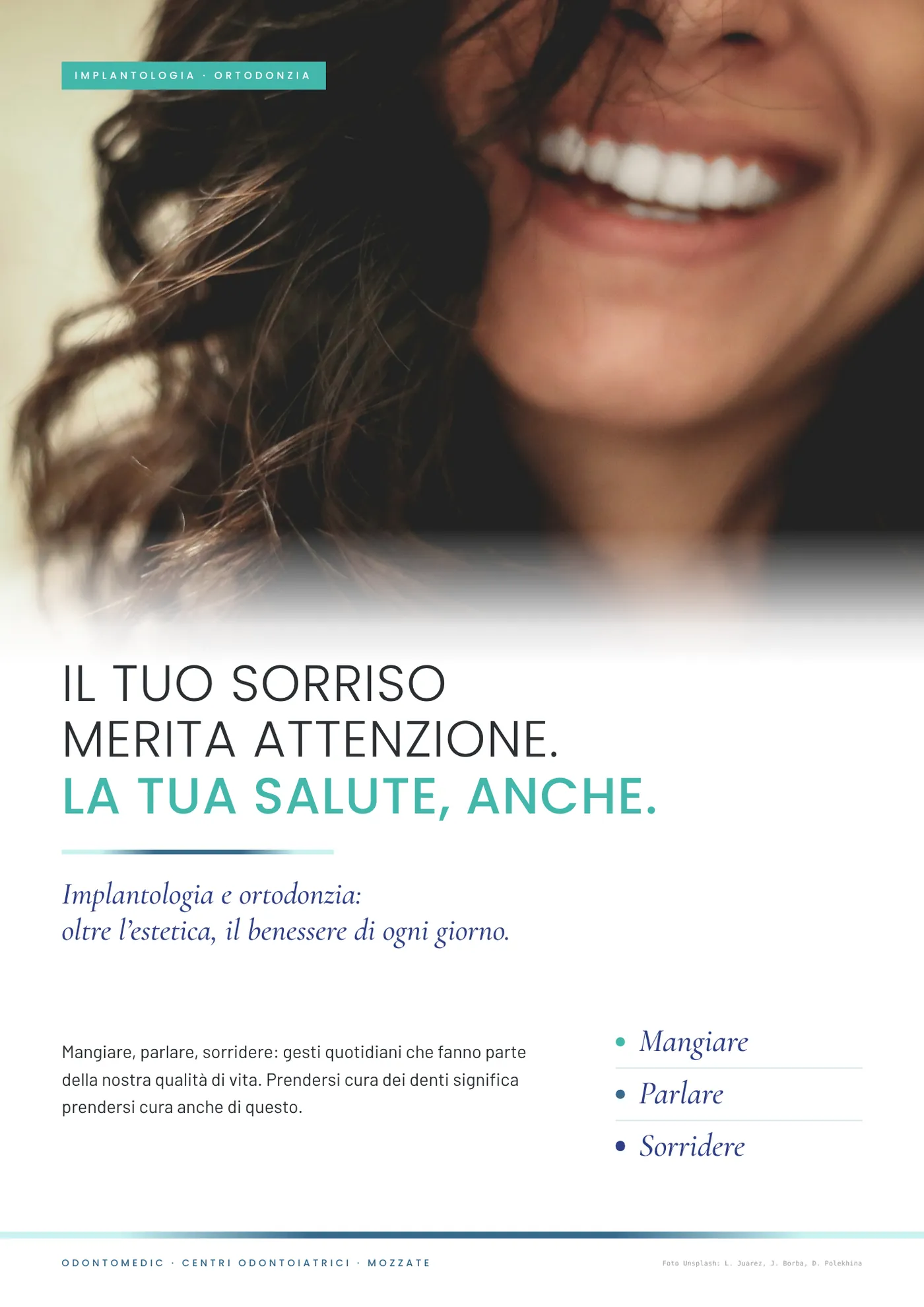 Pubblicità di Odontomedic Centri Odontoiatrici