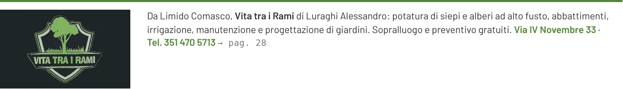 Vita tra i Rami, pagina del magazine 3